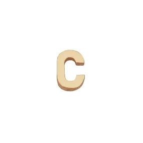14k Skinny C (plain)