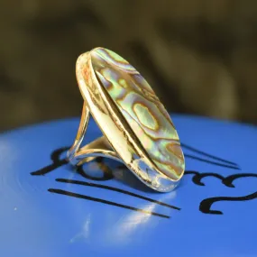 Abalone Shell Ring