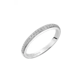 Art Carved Wedding Band 31-V304W-L