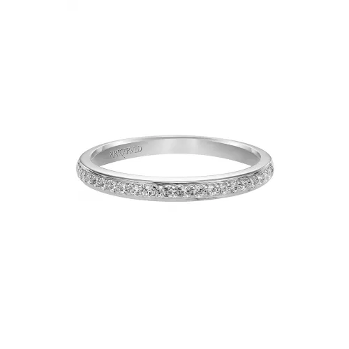 Art Carved Wedding Band 31-V304W-L