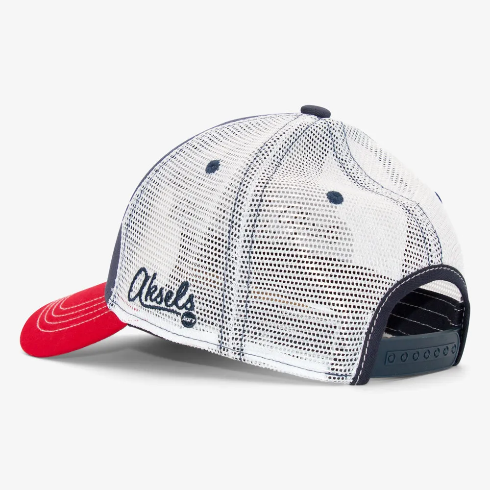 Aspen Leaf Curved Trucker Hat