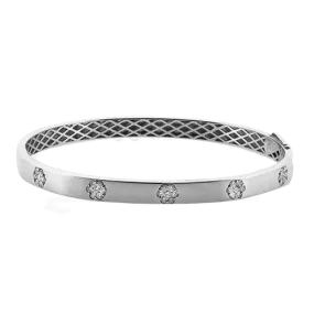 Bangle in 18k Gold with Diamonds