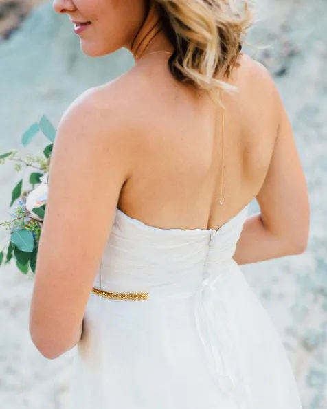 Bead Back Necklace
