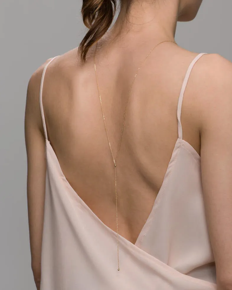 Bead Back Necklace