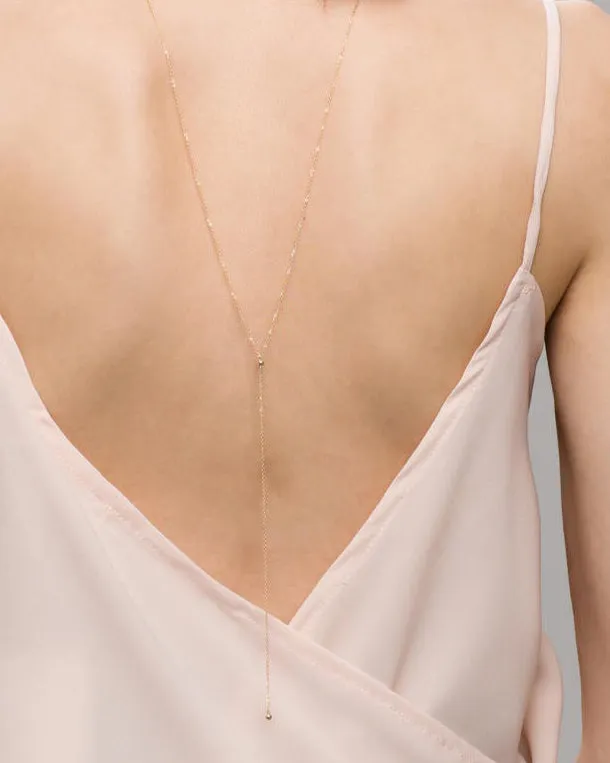 Bead Back Necklace