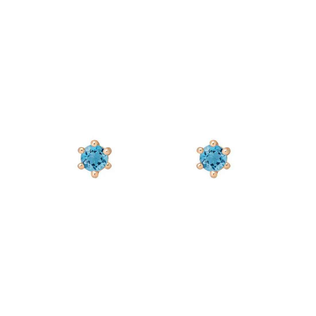 Birthstone Earrings: December Topaz