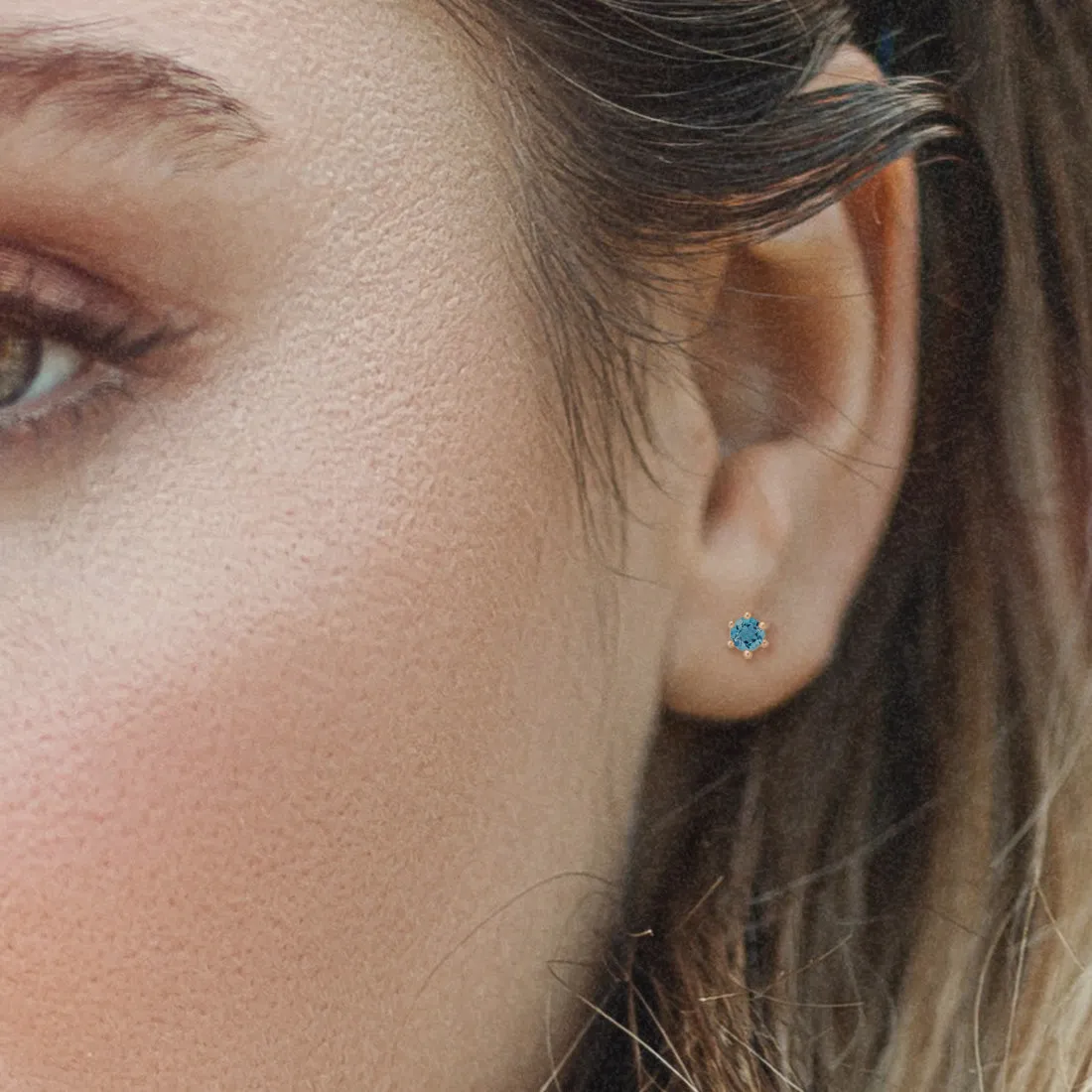 Birthstone Earrings: December Topaz