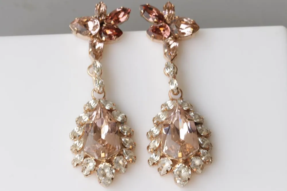 BLUSH ROSE CHANDELIER