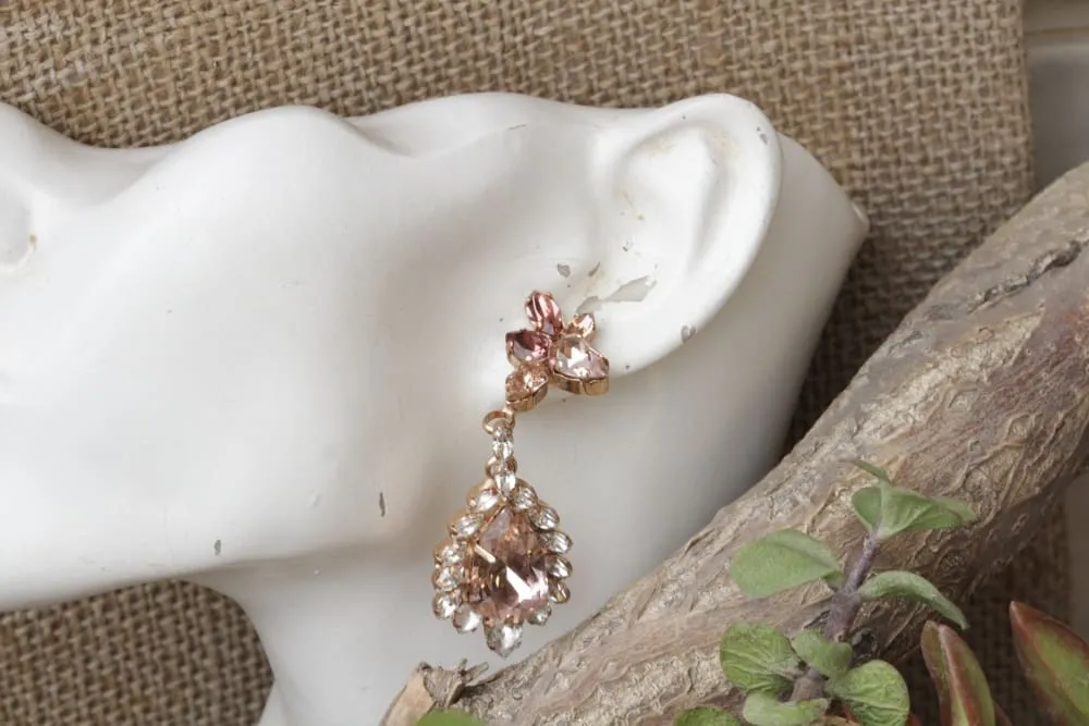 BLUSH ROSE CHANDELIER