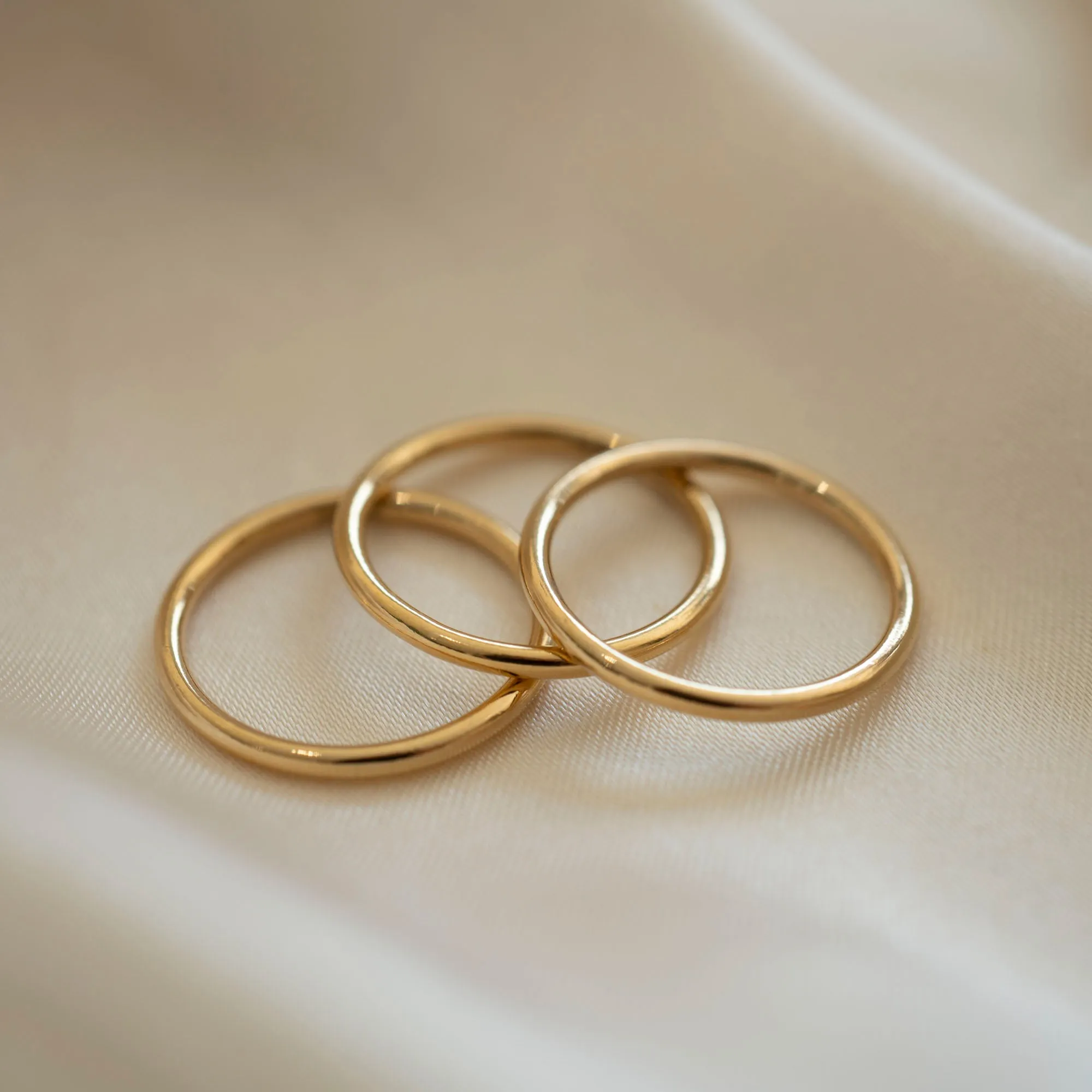 Bold Stackable Ring | Set of 3