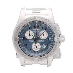 Breitling Emergency Watch A73322 Blue Dial Stainless Steel 45mm Quartz (Preowned)