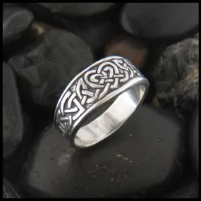 Ceol Mo Chridhe Ring in Silver