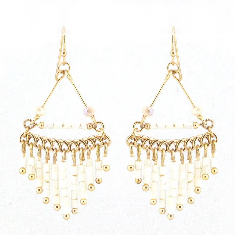 Chandelier Beaded Earrings