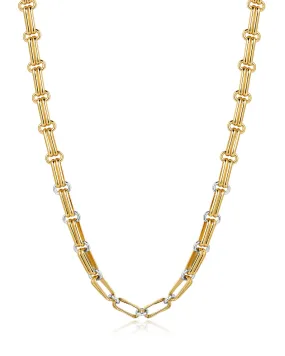 Dalia Two-Tone Chain Necklace