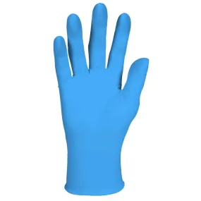 Disposable Gloves - Kimberly-Clark KleenGuard™ G10 2Pro™ Blue Nitrile Gloves 6 Mil 9.5" (Box of 100)
