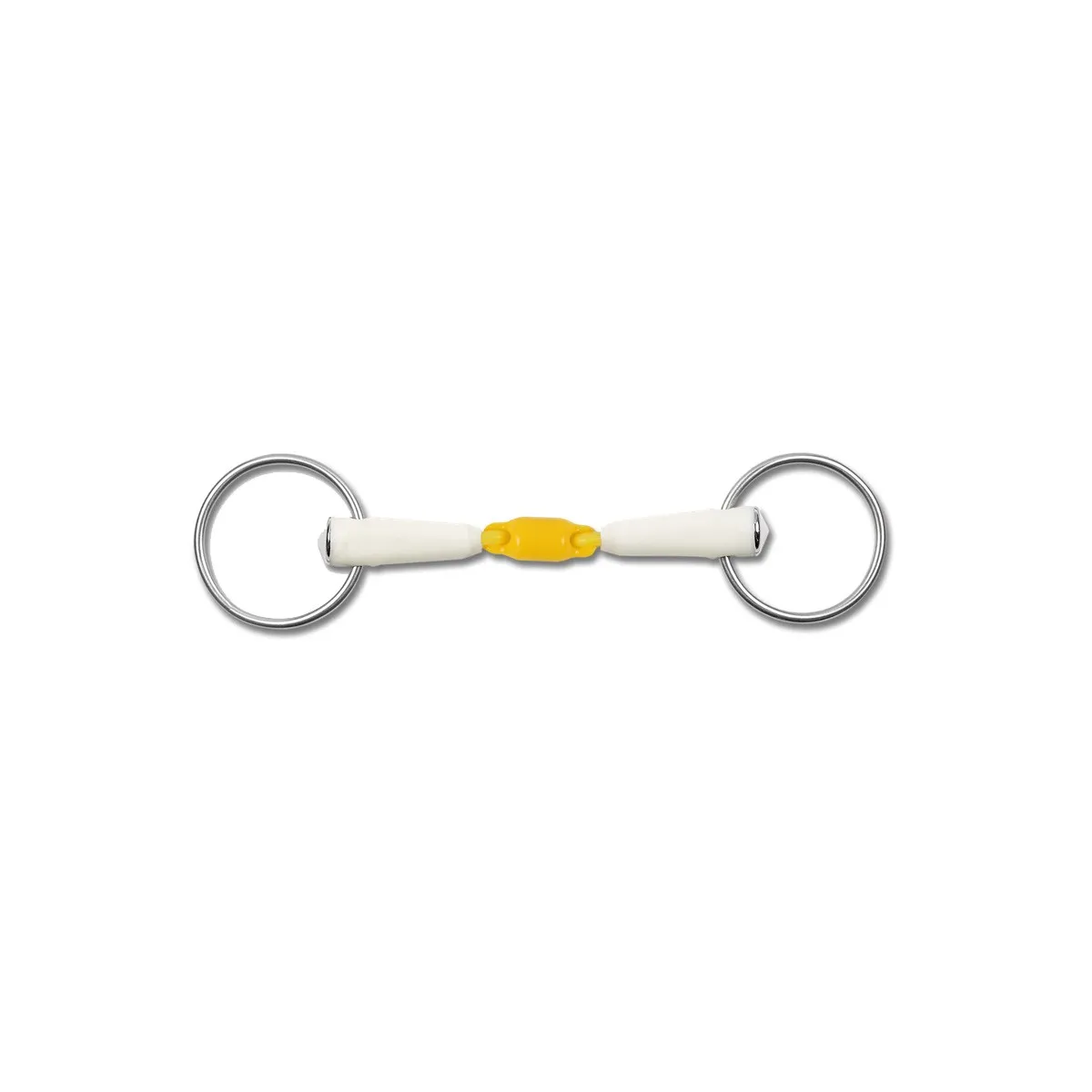 DOUBLE JOINTED RING SNAFFLE BIT