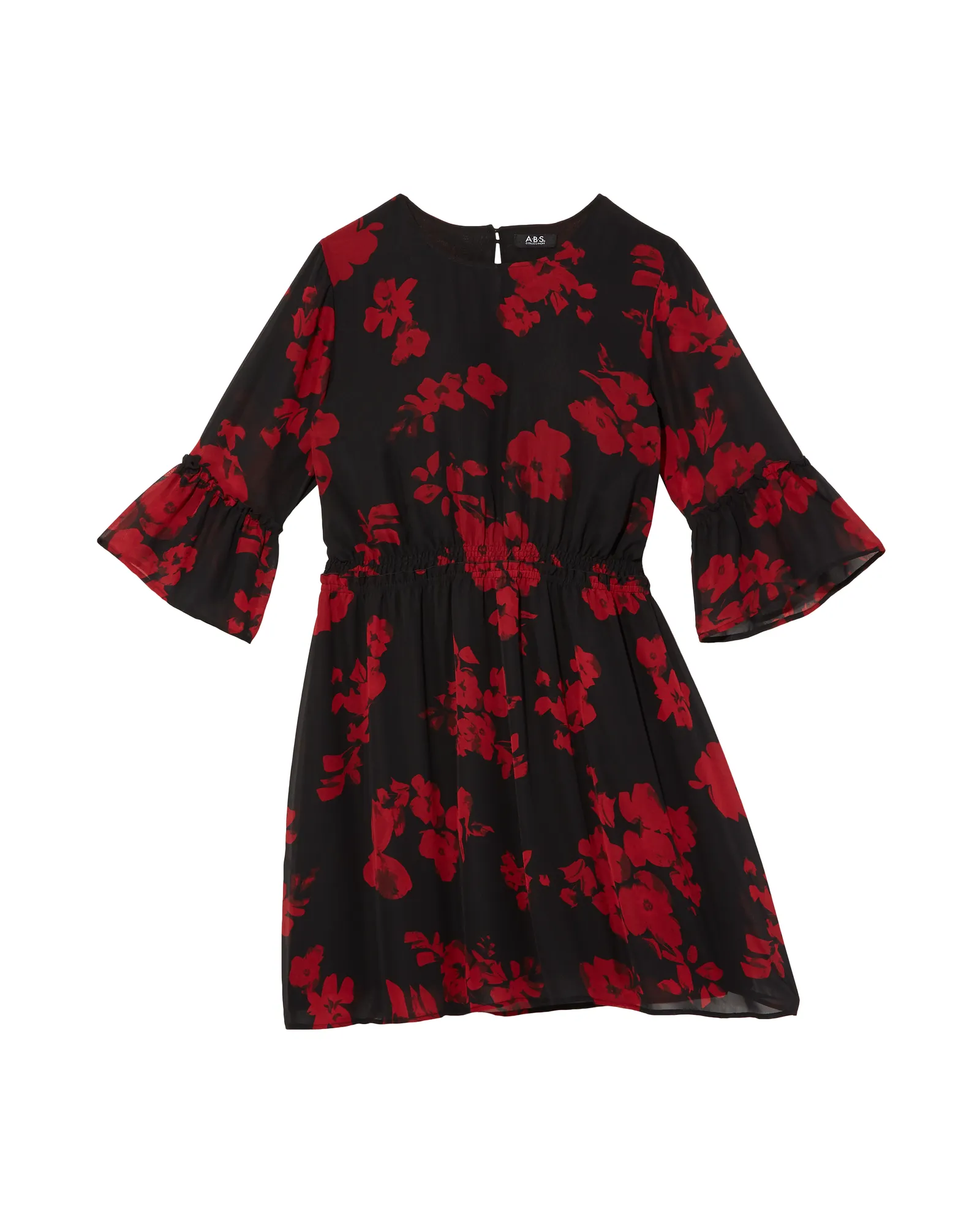 Duluth Dress | Black / Red