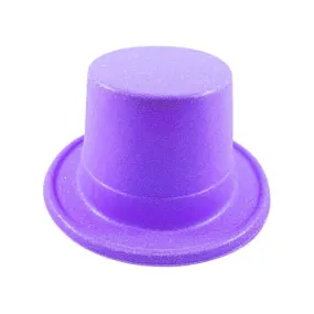 Easter Glitter Top Hat - Purple