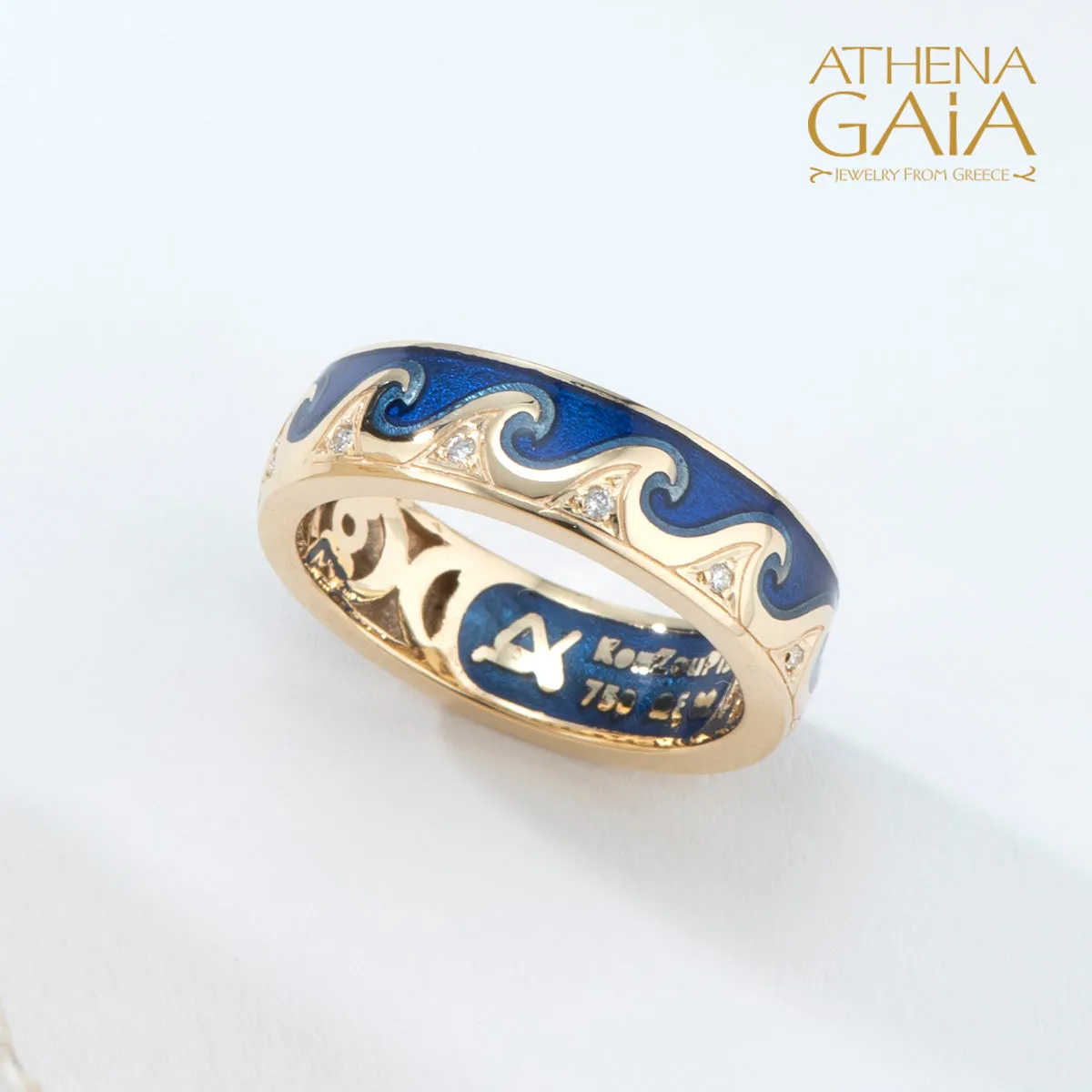 Eternal Argonaut Enamel Band Ring