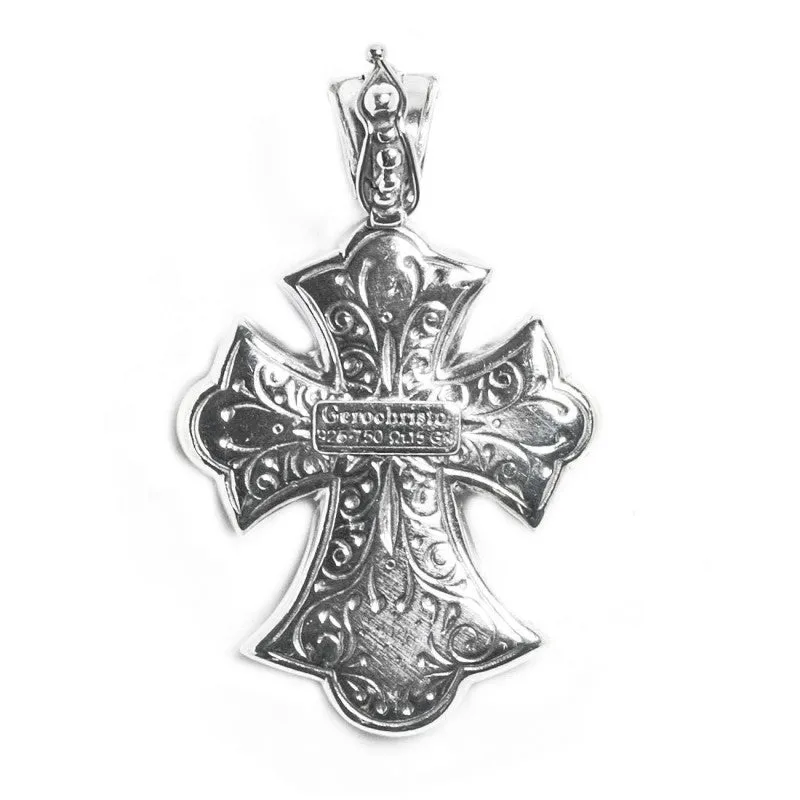 Filigree Flared Cross