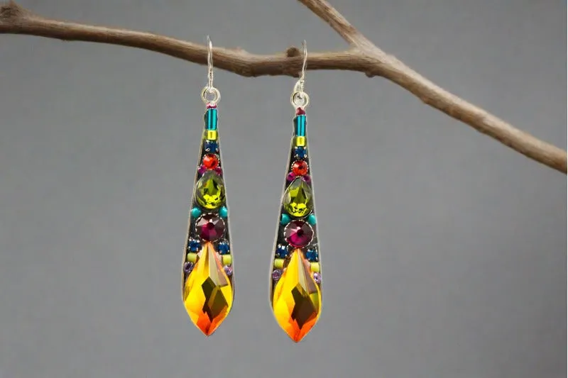 Firefly Jewelry Gazelle Large Drop Earrings-7849MC