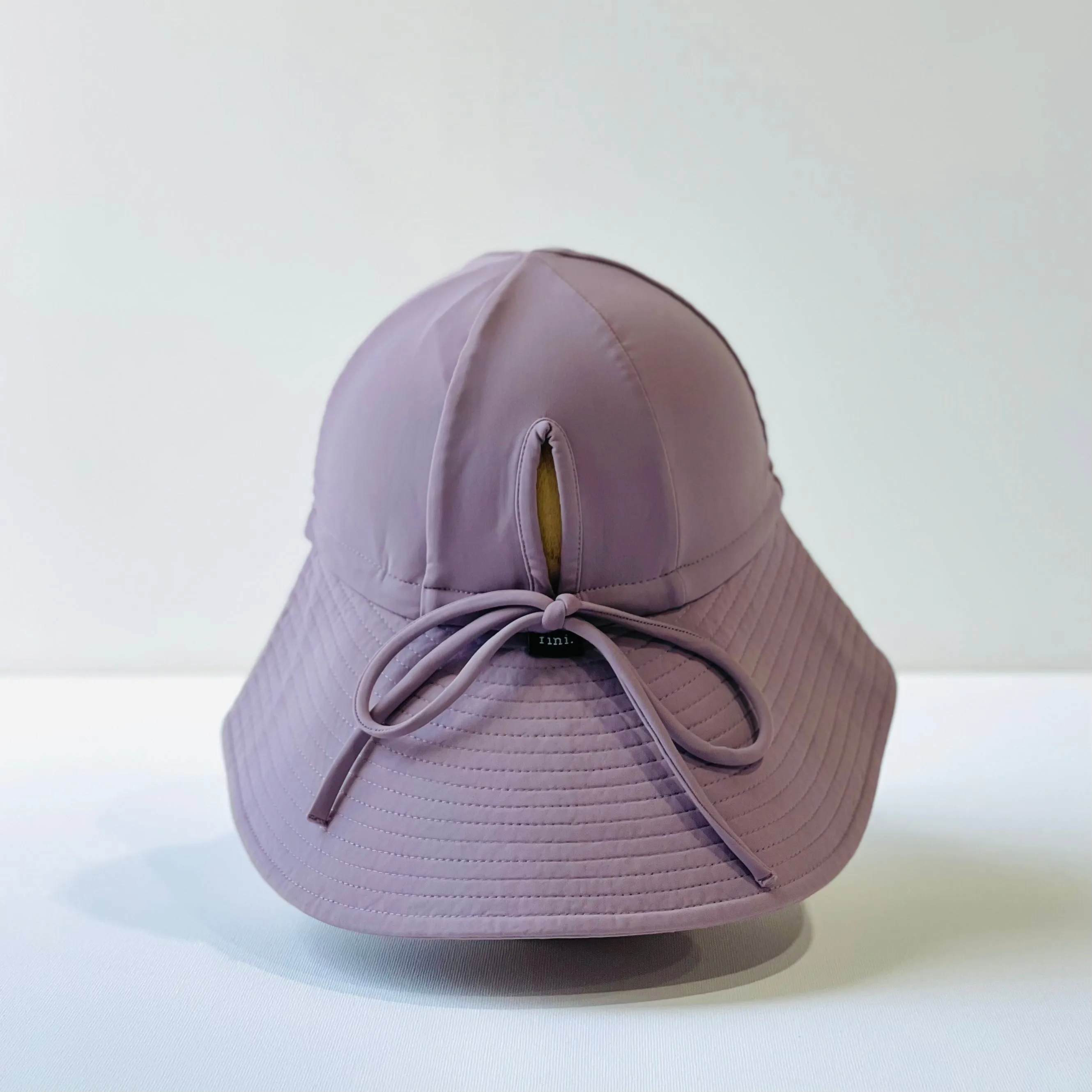 floppy hat | swim | mauve
