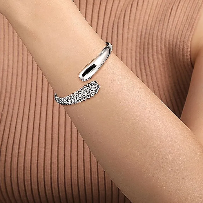 Gabriel & Co. Silver Bangle Bracelet BG4955-62SVJJJ