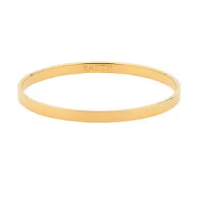 GEORGINI FAITH GOLD 5mm BANGLE