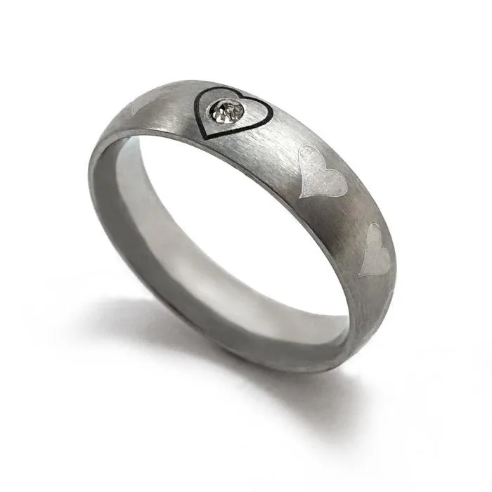 Heart Stone Ring