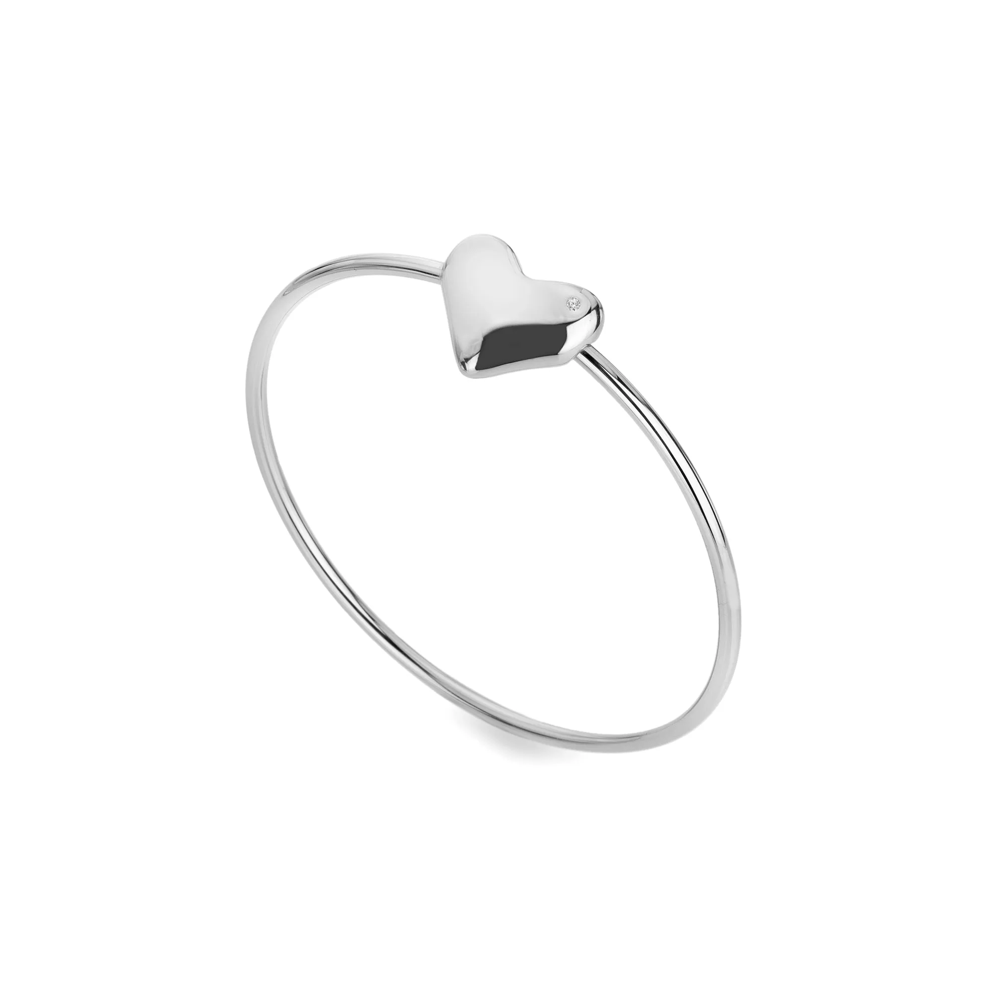Hot Diamonds Desire Bangle | Sterling Silver