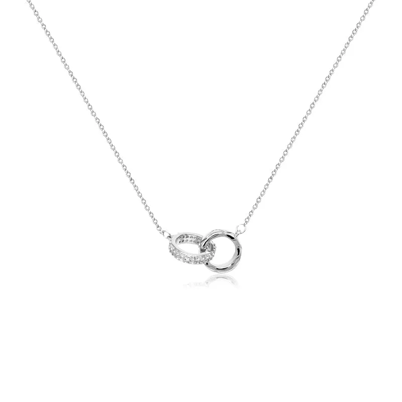 Interlocking Circle Necklace