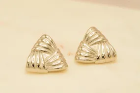 Jade Silver Earrings