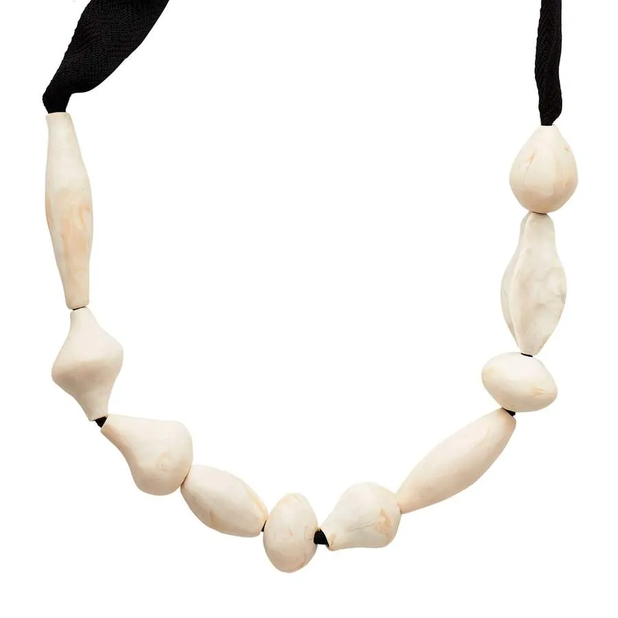 Julie Cohn Brancusi Clay Necklace