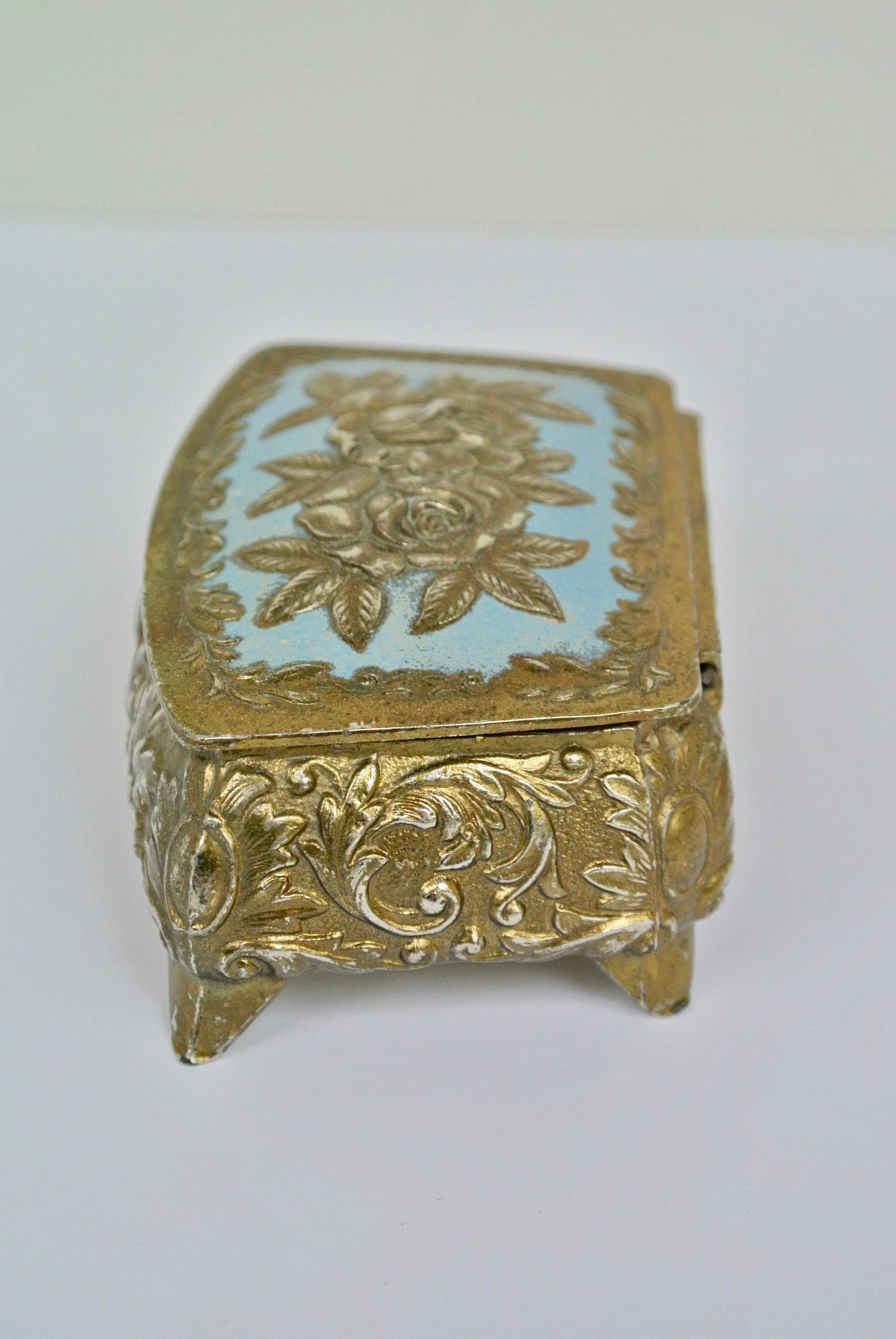 La Fleur La Bleu Ring Box