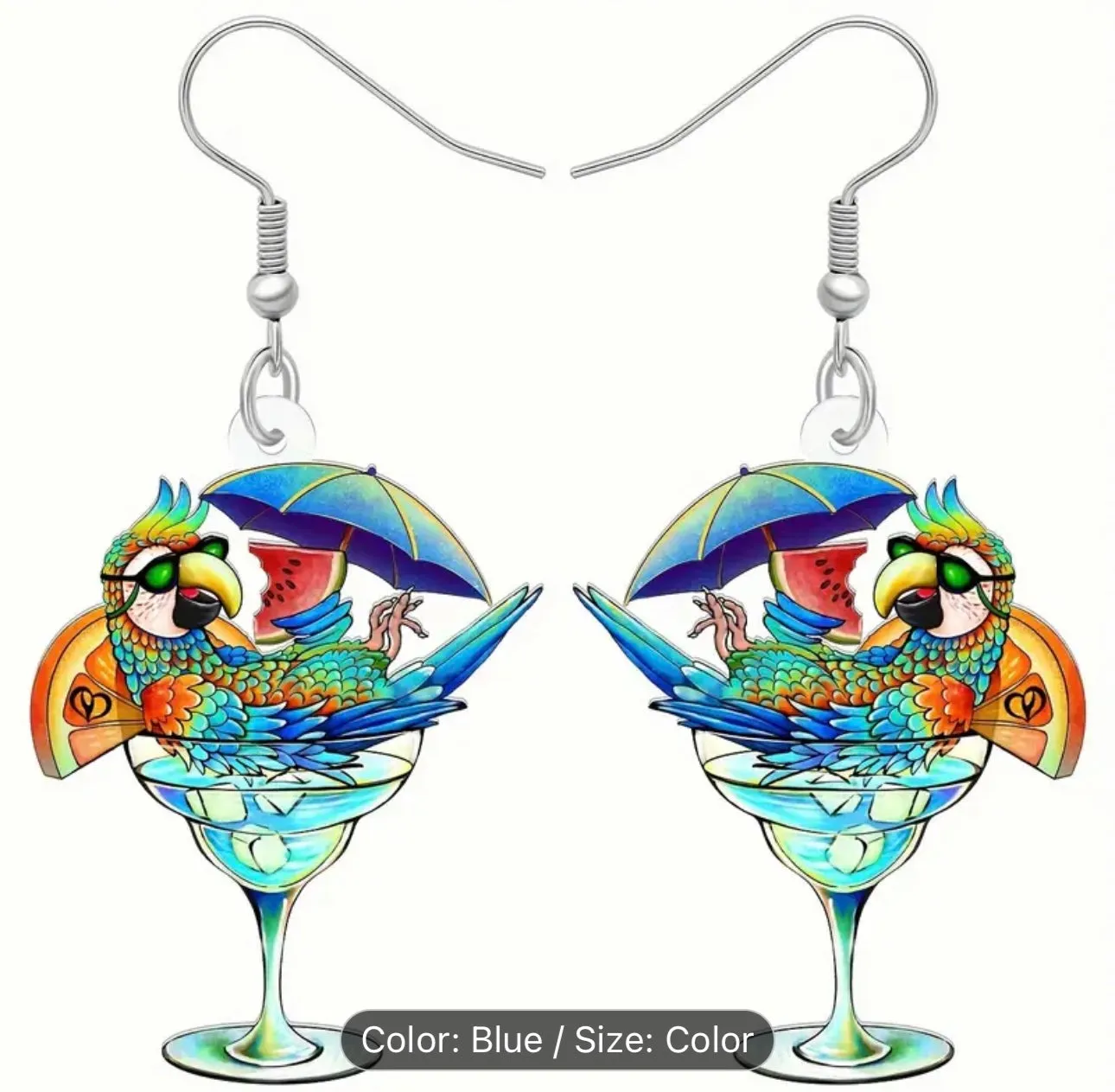 Margarita Parrot Earring