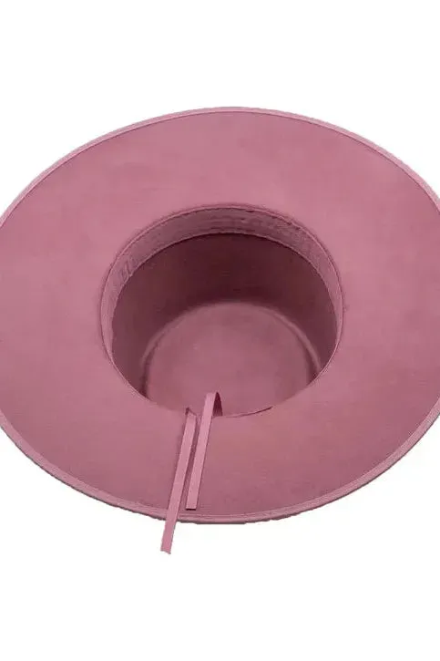 Mauve Gambler Hat