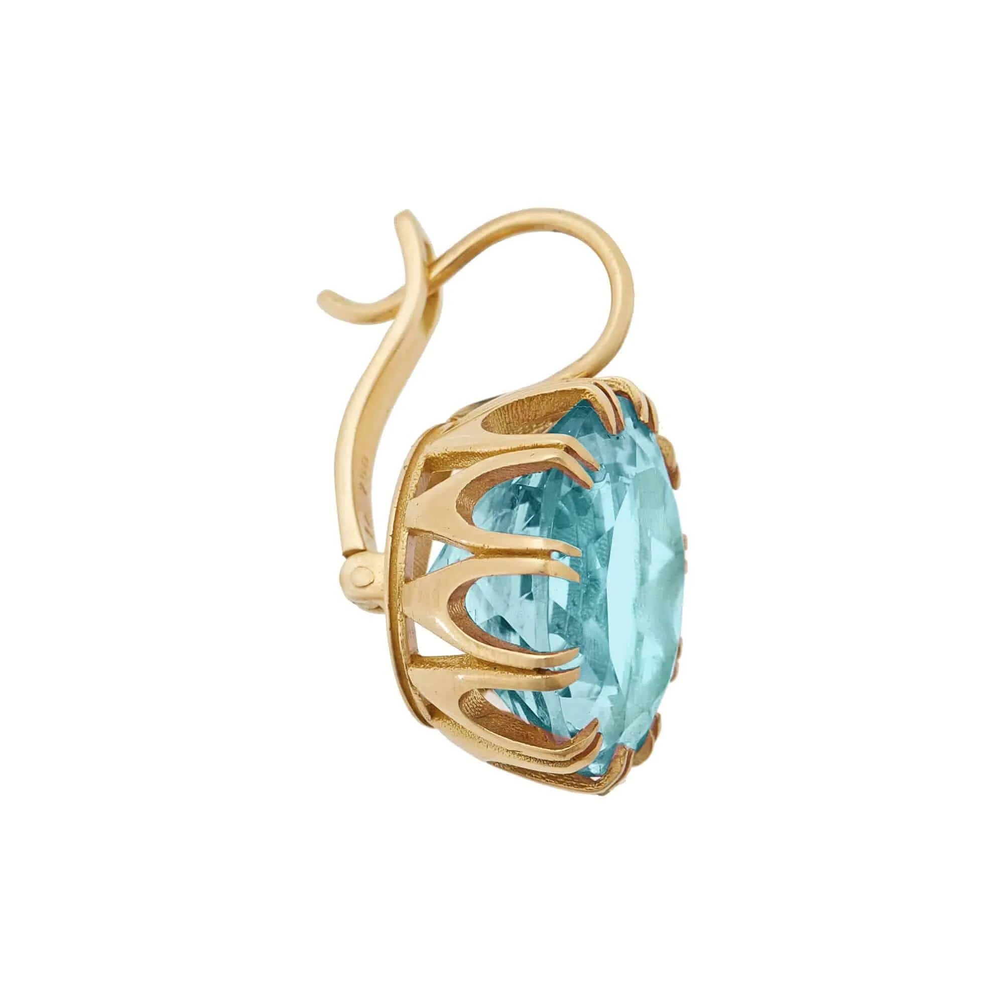 Medium Crown Blue Topaz