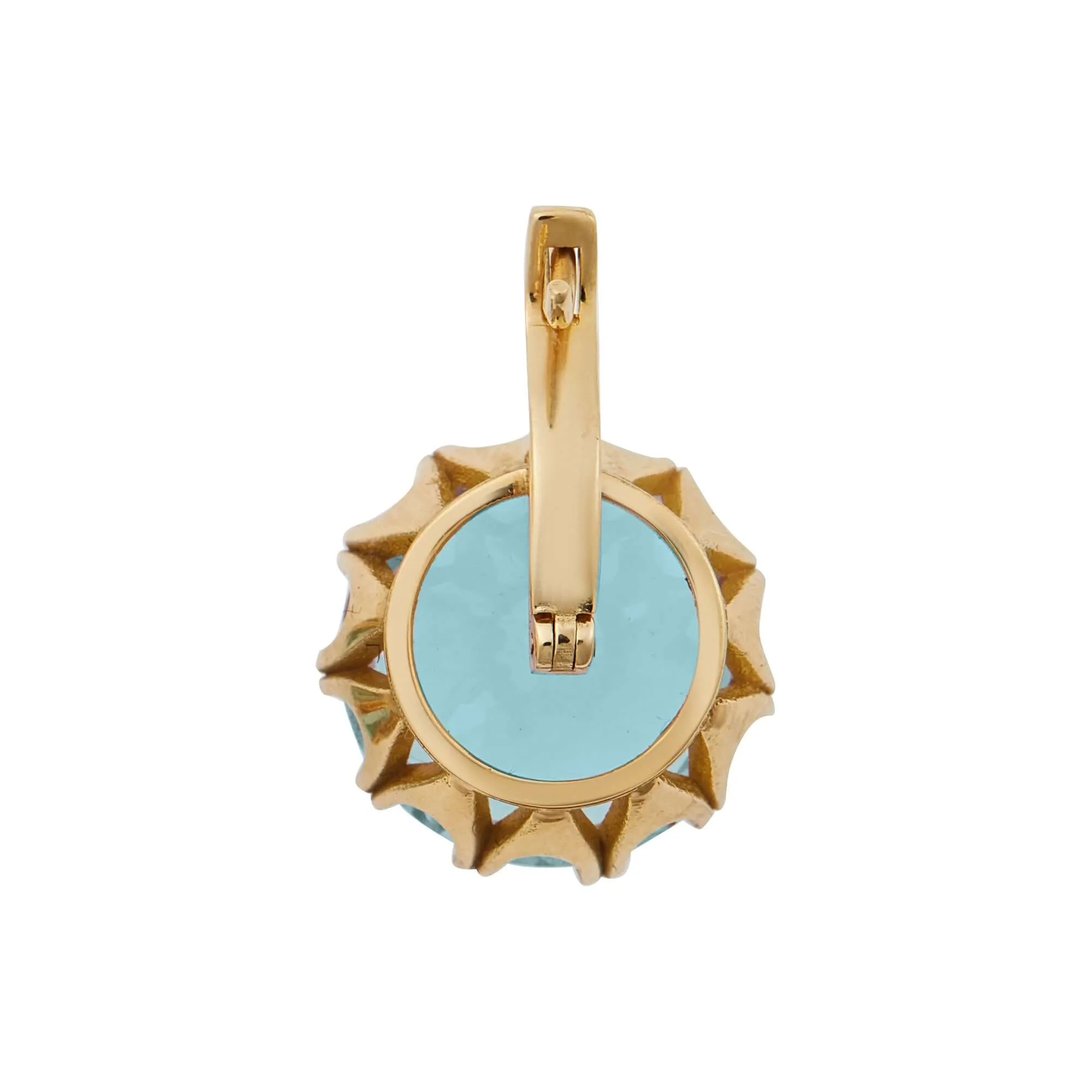 Medium Crown Blue Topaz