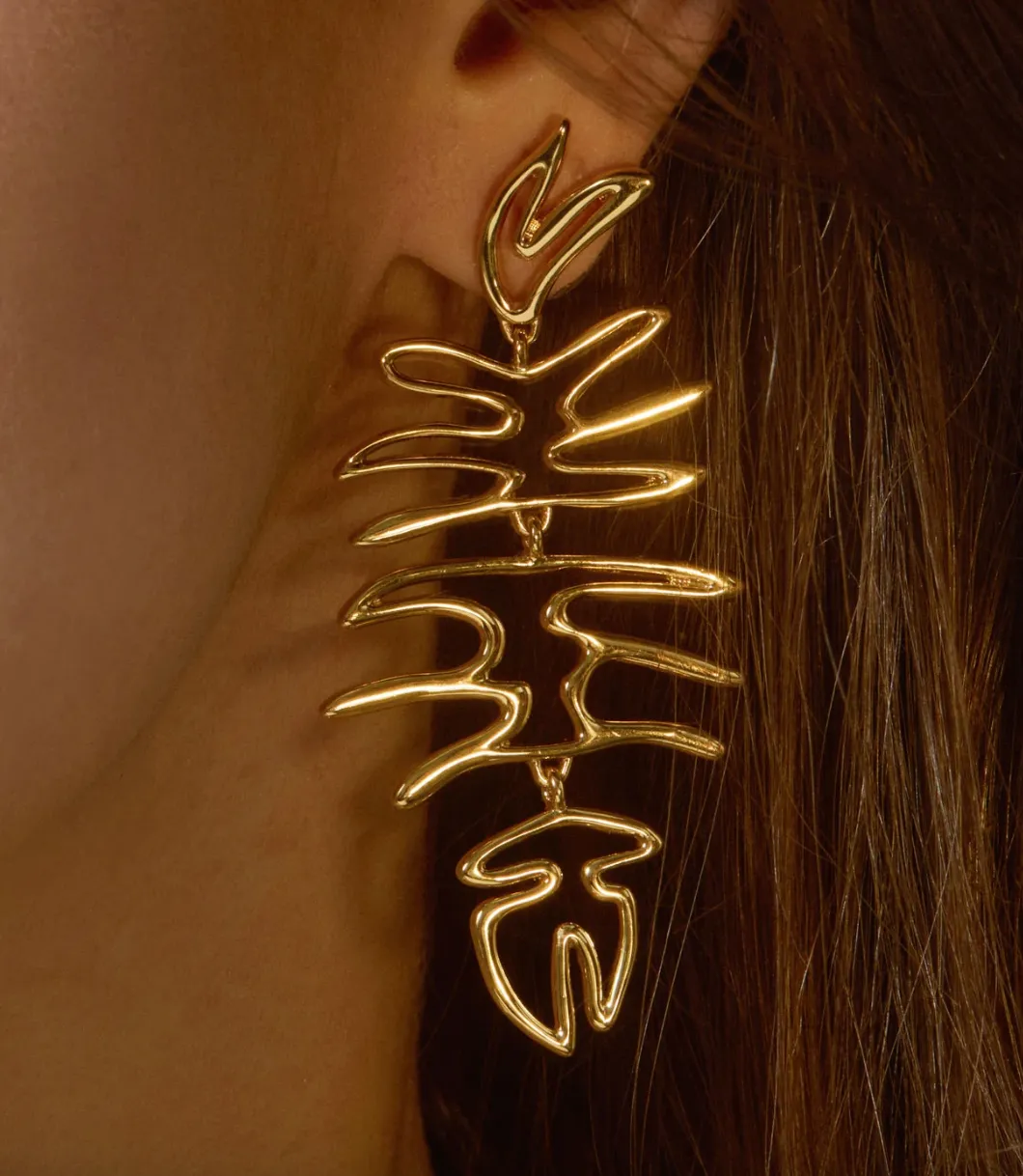Mignonne Gavigan Zara Drop Earring Gold