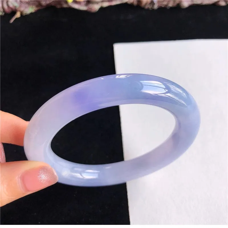 Natural Jade Bangle Jadeite Bangle Internal Diameter 58.1mm 2P81103-2