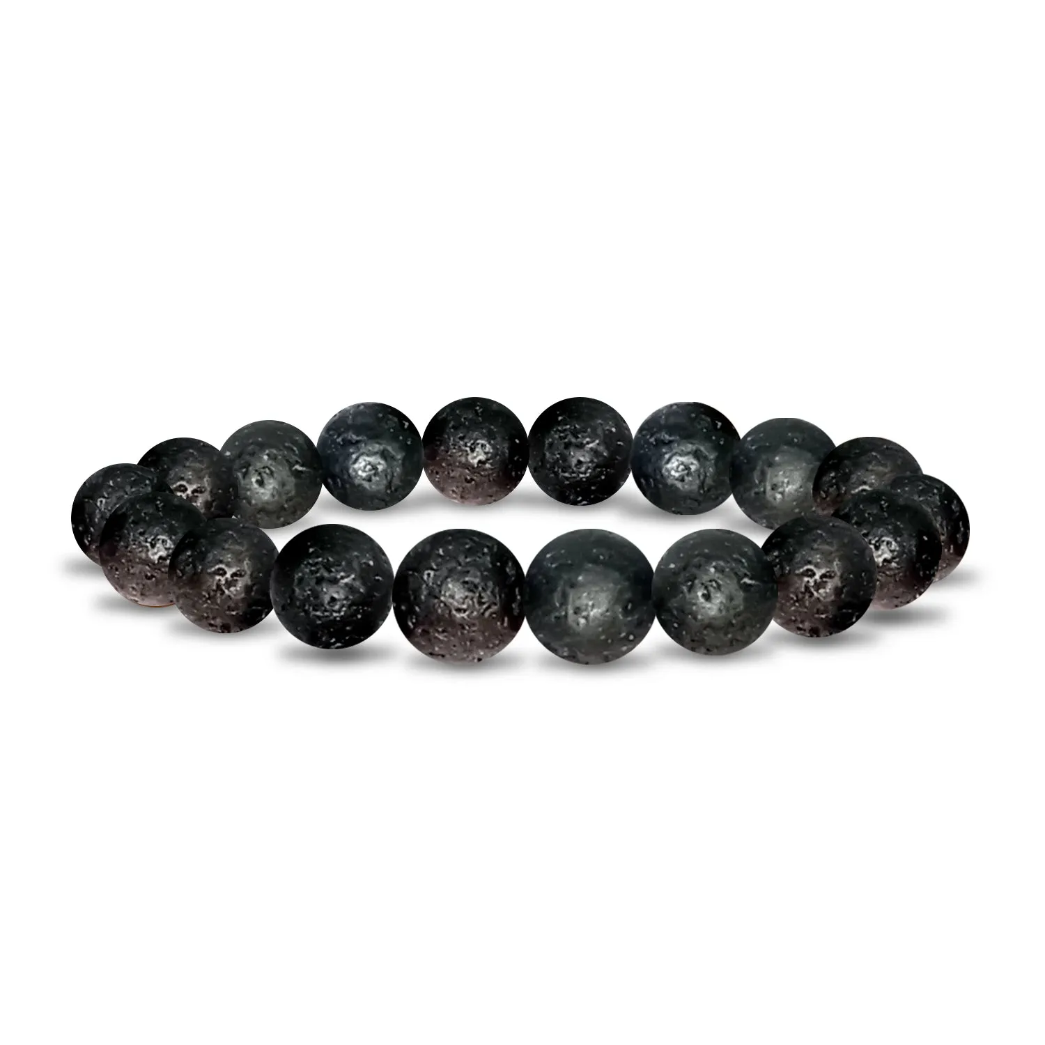 New Beads Bracelet 7 Natural Stone Lava Bracelet Diffuser Multi Color Gemstone