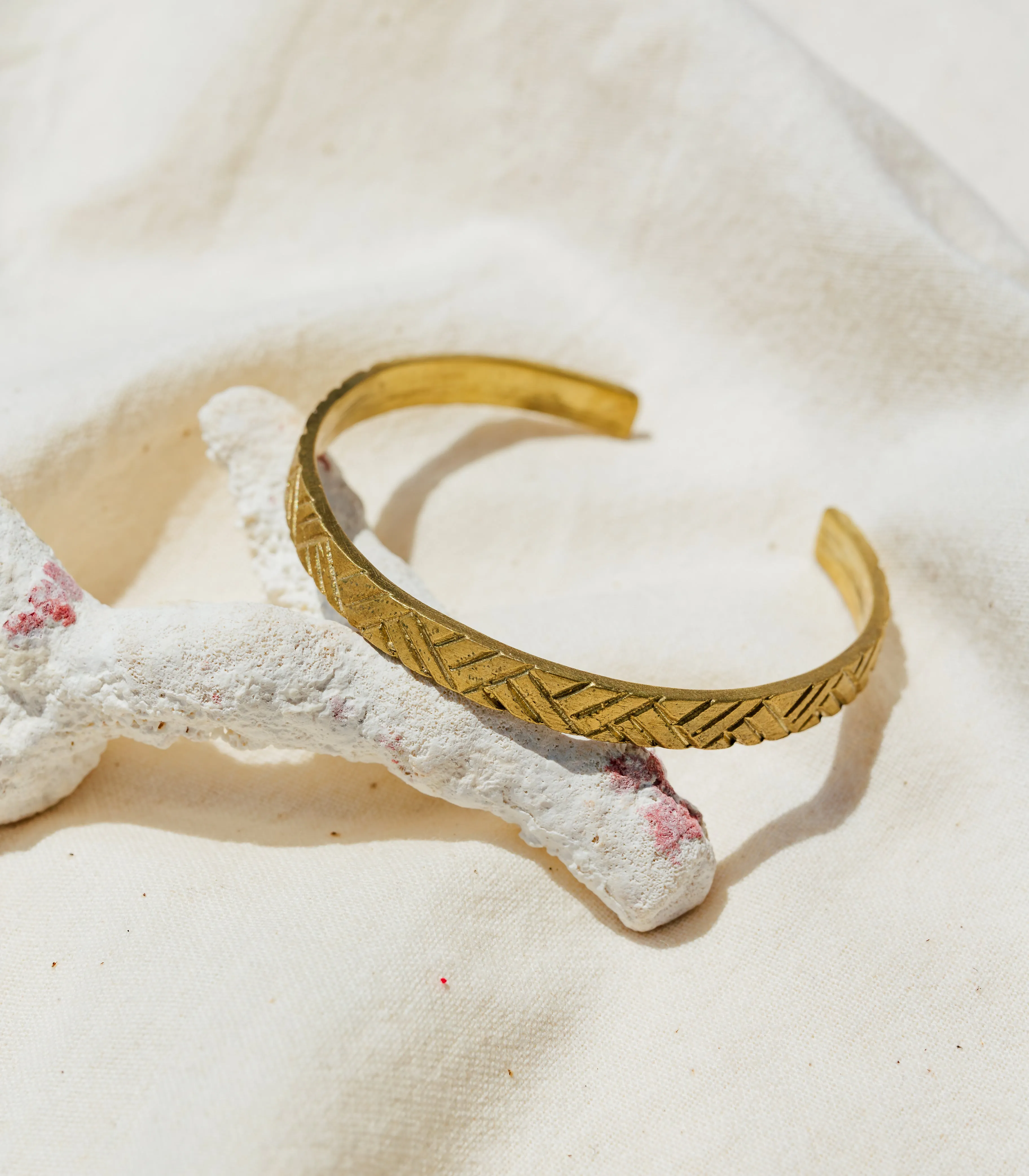 Nonom Brass Bangle