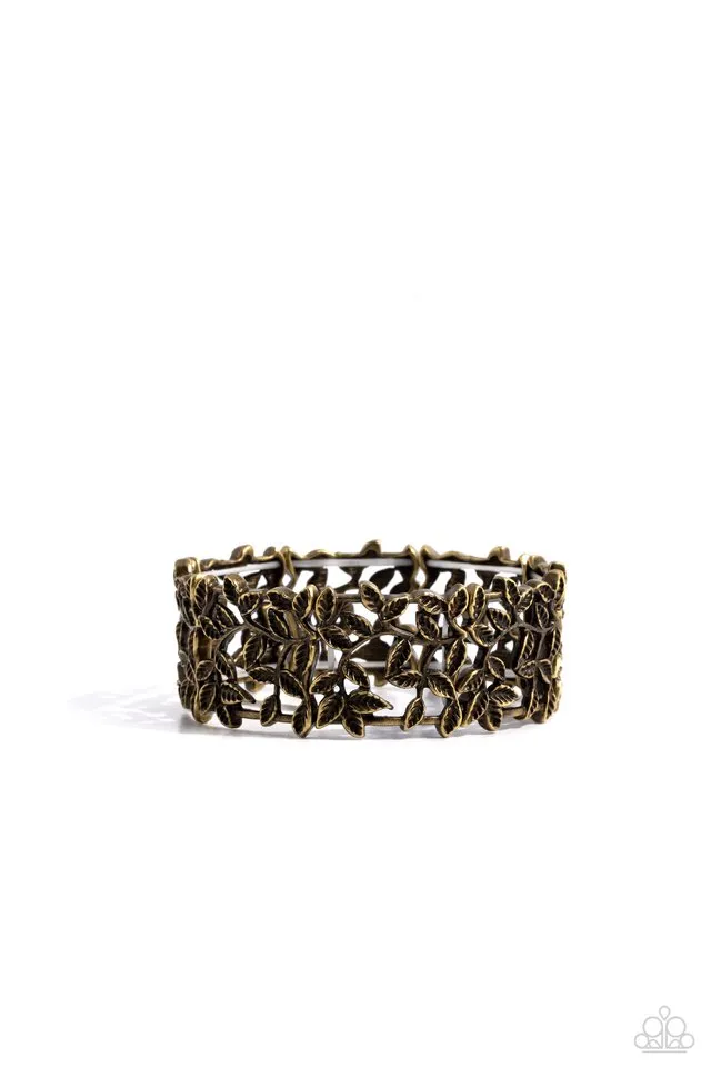 Paparazzi Bracelet ~ Whose VINE Is It Anyway? - Brass