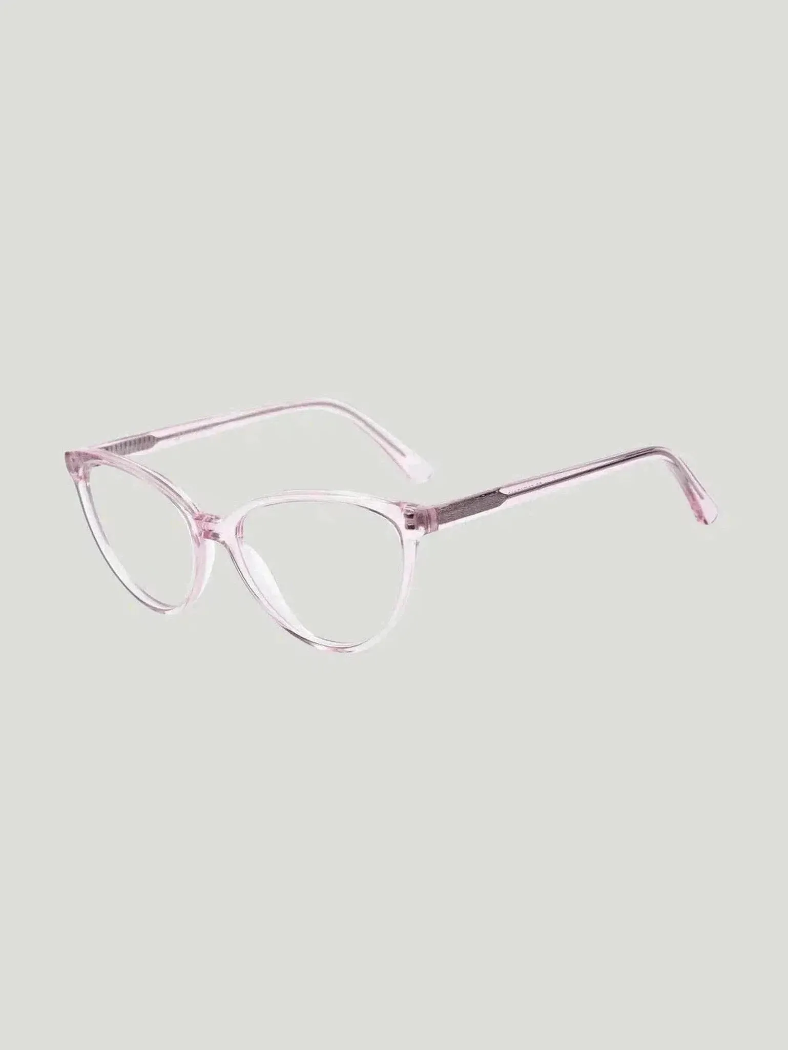 Pixel Eyewear Rose Crystal Luna Glasses