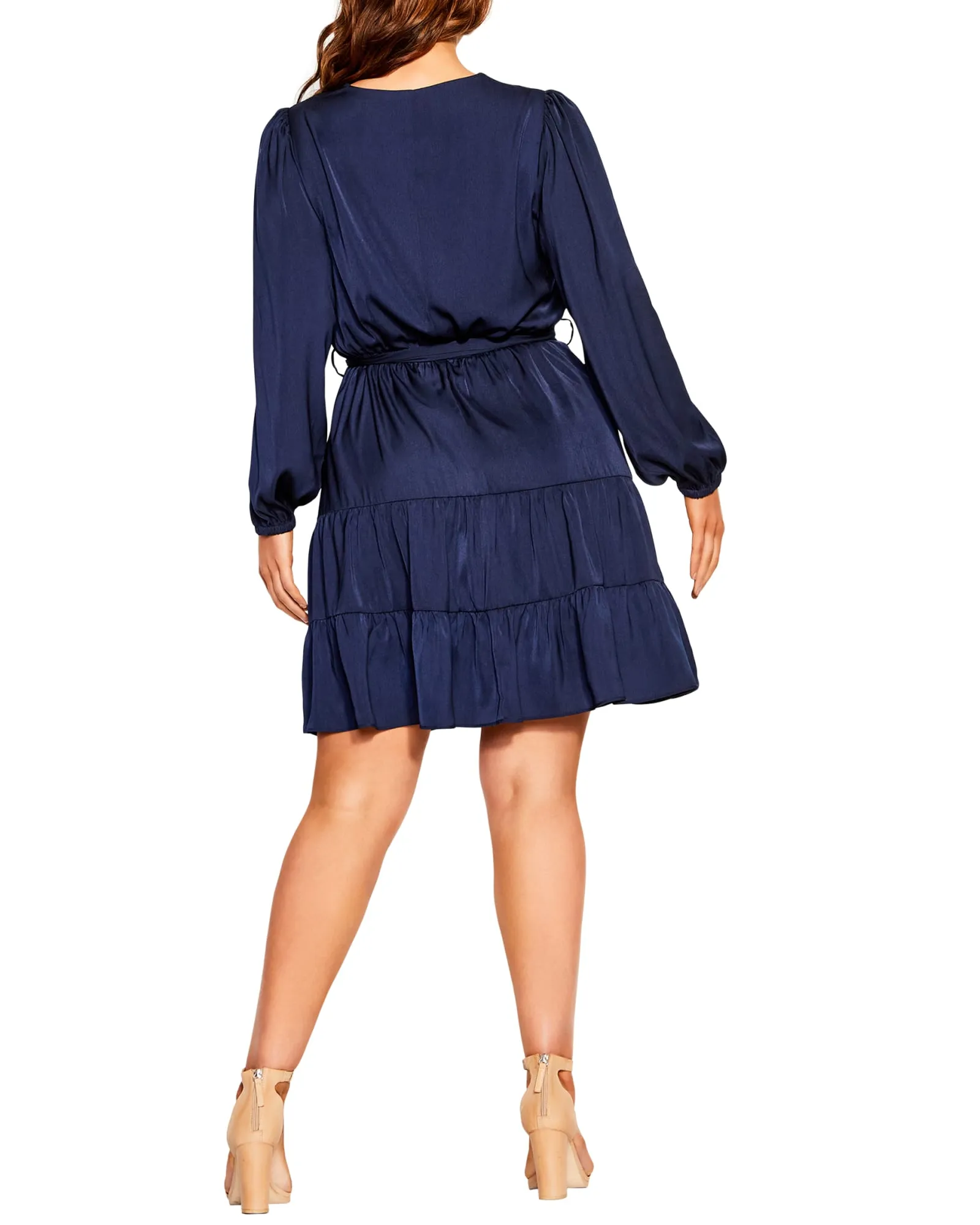 Pretty Tier Dress | Navy