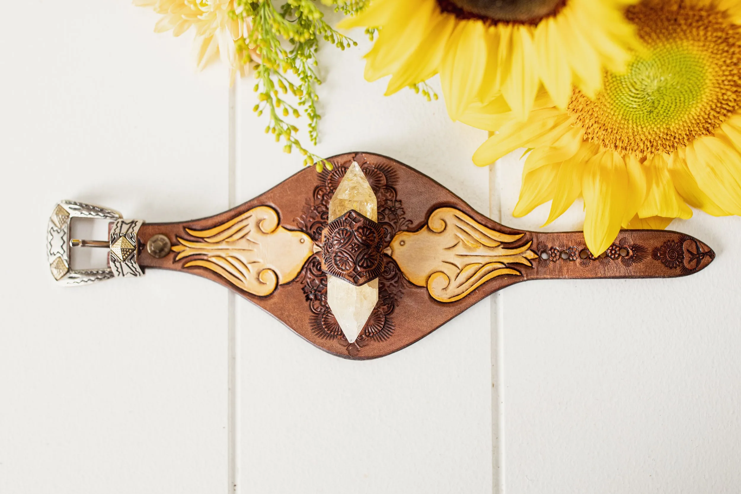 Priestess Cuff with Citrine