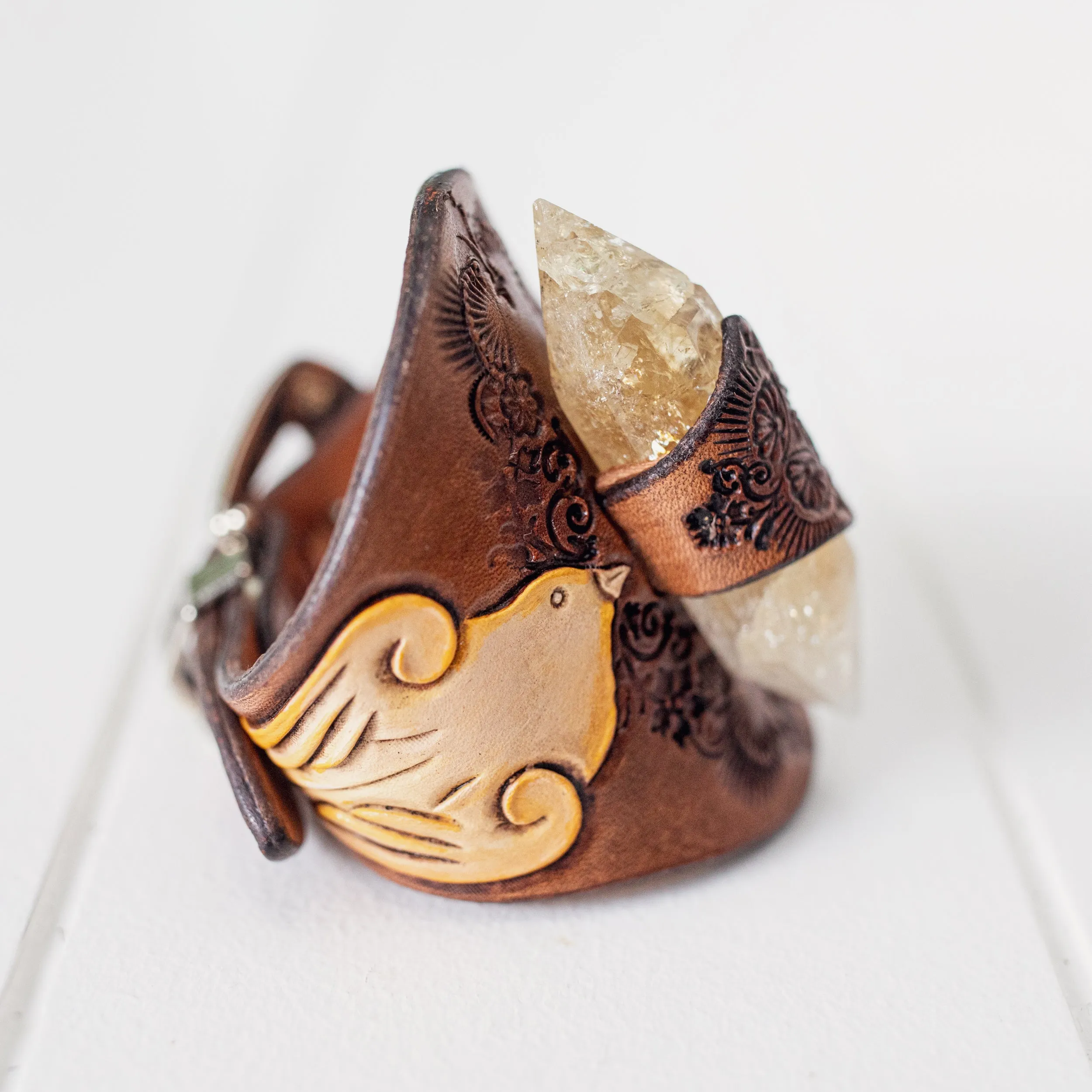 Priestess Cuff with Citrine