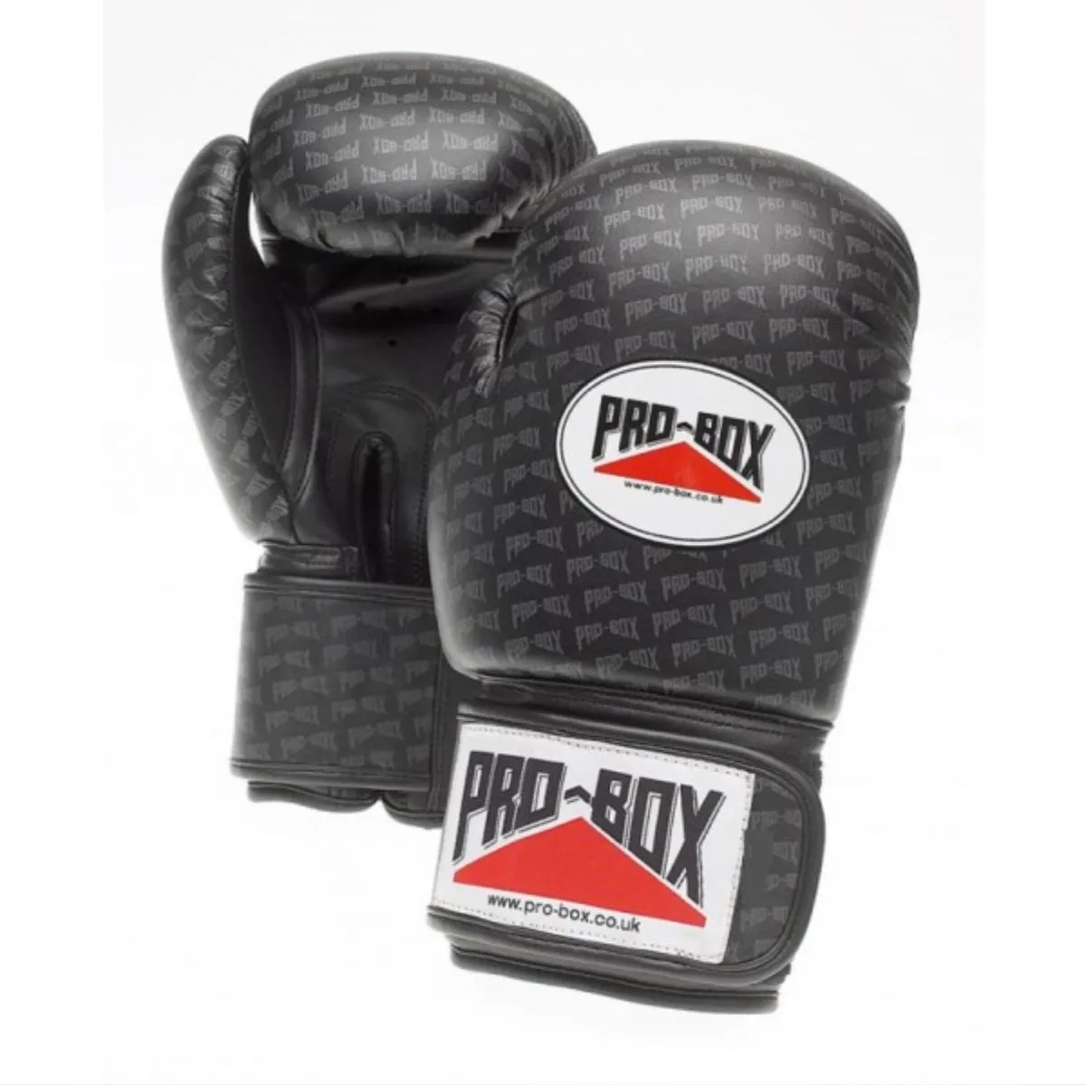 Pro-Box Base-Spar Senior PU Sparring Gloves Black