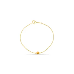 Real Citrine Bracelet
