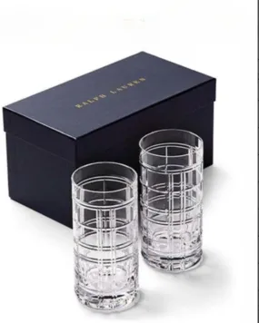 Rimmed Wine Glass